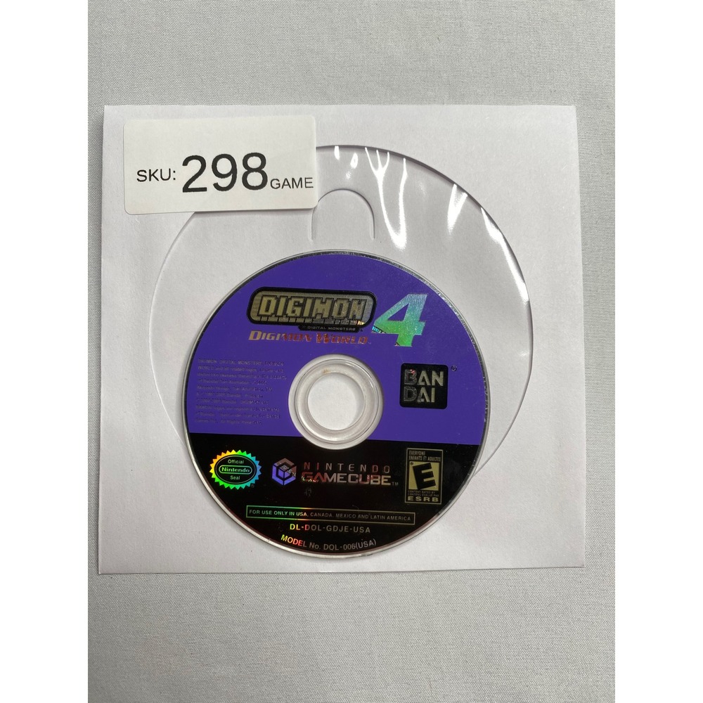 Digimon World 4 Nintendo GameCube
